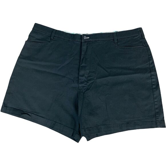 Lee Womens Regular Fit Chino Walk Short Black Size 26 WM Button Back Pockets - Picture 2 of 8